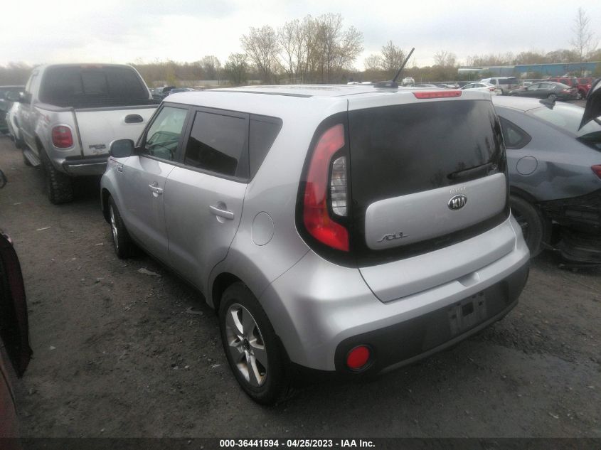2018 KIA SOUL BASE - KNDJN2A2XJ7611339