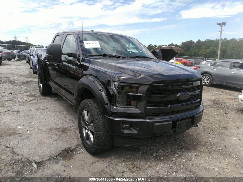 VIN 1FTEW1EF0HFC65078 2017 FORD F-150 XL/XLT/LARIAT