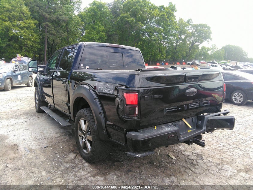 VIN 1FTEW1EF0HFC65078 2017 FORD F-150 XL/XLT/LARIAT
