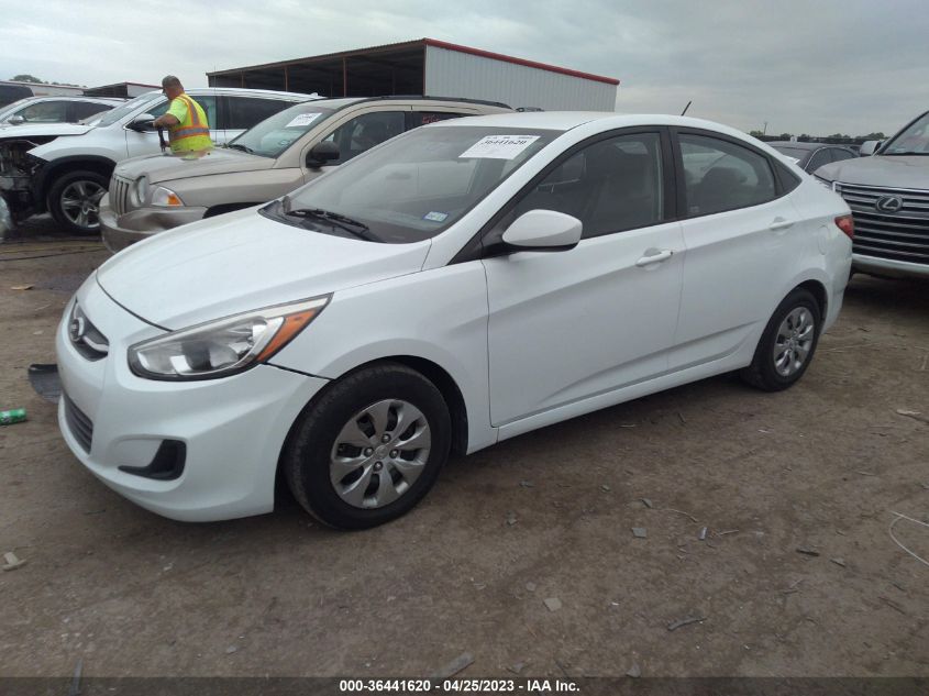 2016 HYUNDAI ACCENT SE - KMHCT4AE8GU010666