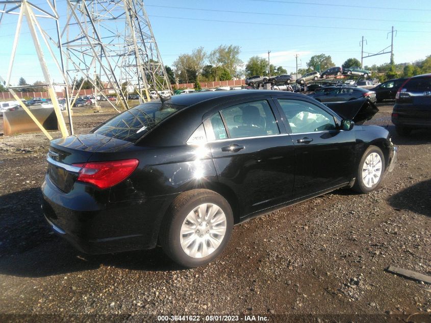 2014 CHRYSLER 200 LX - 1C3CCBAB6EN213405