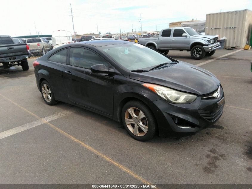 2013 HYUNDAI ELANTRA COUPE GS - KMHDH6AEXDU001299