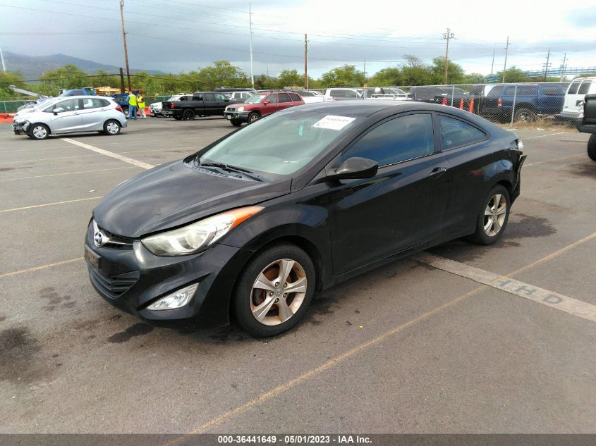 2013 HYUNDAI ELANTRA COUPE GS - KMHDH6AEXDU001299