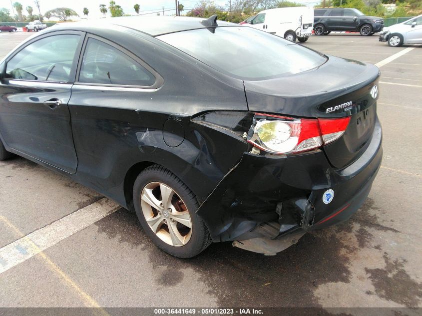 2013 HYUNDAI ELANTRA COUPE GS - KMHDH6AEXDU001299