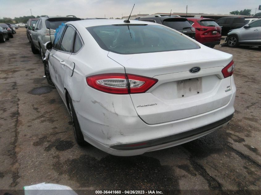 2016 FORD FUSION SE - 3FA6P0HD0GR109846