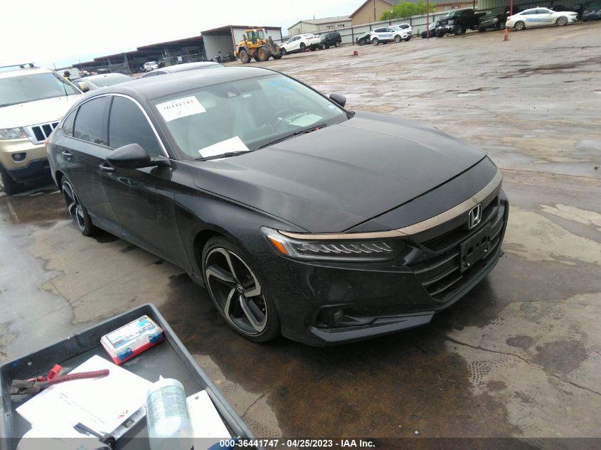 2021 HONDA ACCORD SEDAN SPORT SE - 1HGCV1F47MA005535