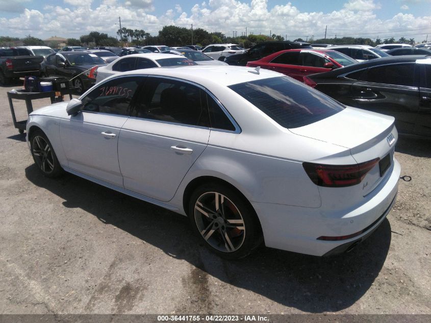 2018 AUDI A4 PREMIUM PLUS - WAUENAF45JA204485