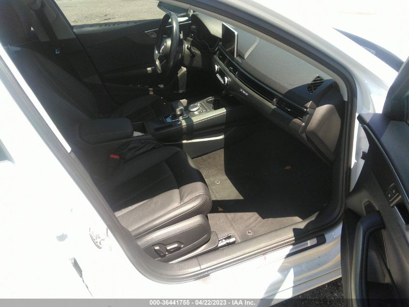 2018 AUDI A4 PREMIUM PLUS - WAUENAF45JA204485