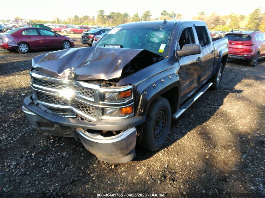 2014 CHEVROLET SILVERADO 1500 WORK TRUCK - 3GCPCPEH5EG154901