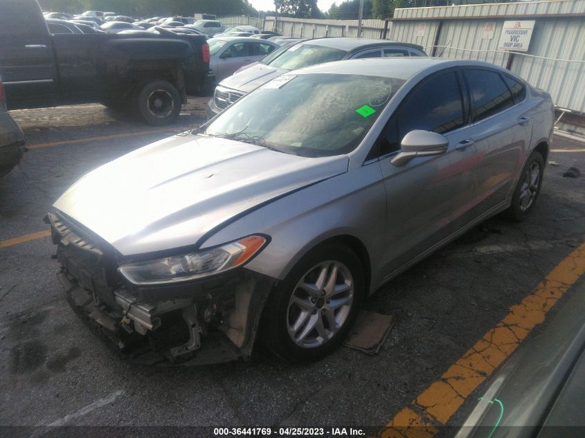 2016 FORD FUSION SE - 1FA6P0H78G5123264