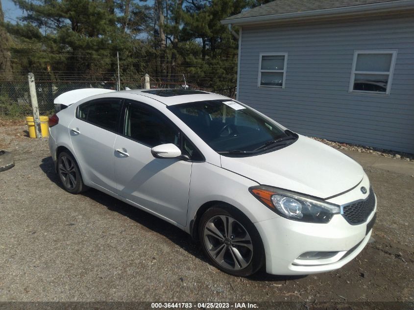 2016 KIA FORTE EX - KNAFZ4A87G5551337