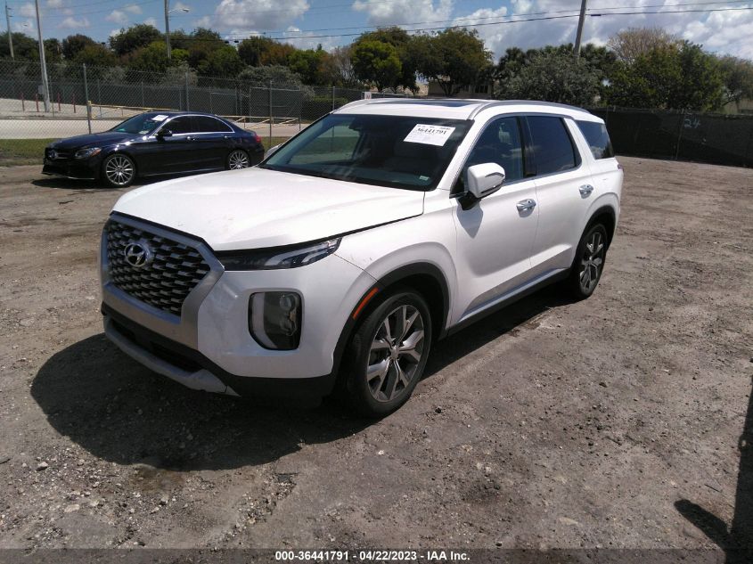 2021 HYUNDAI PALISADE SEL KM8R44HE4MU278350
