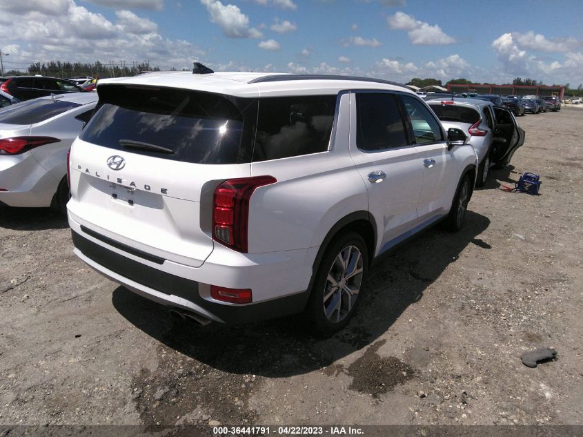 2021 HYUNDAI PALISADE SEL KM8R44HE4MU278350