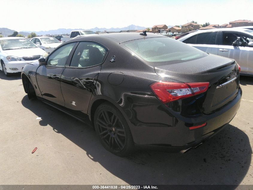2017 MASERATI GHIBLI ZAM57XSS0H1249649