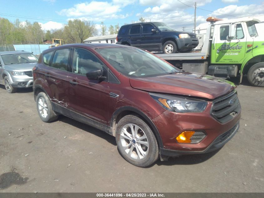 2018 FORD ESCAPE S - 1FMCU0F73JUA06595