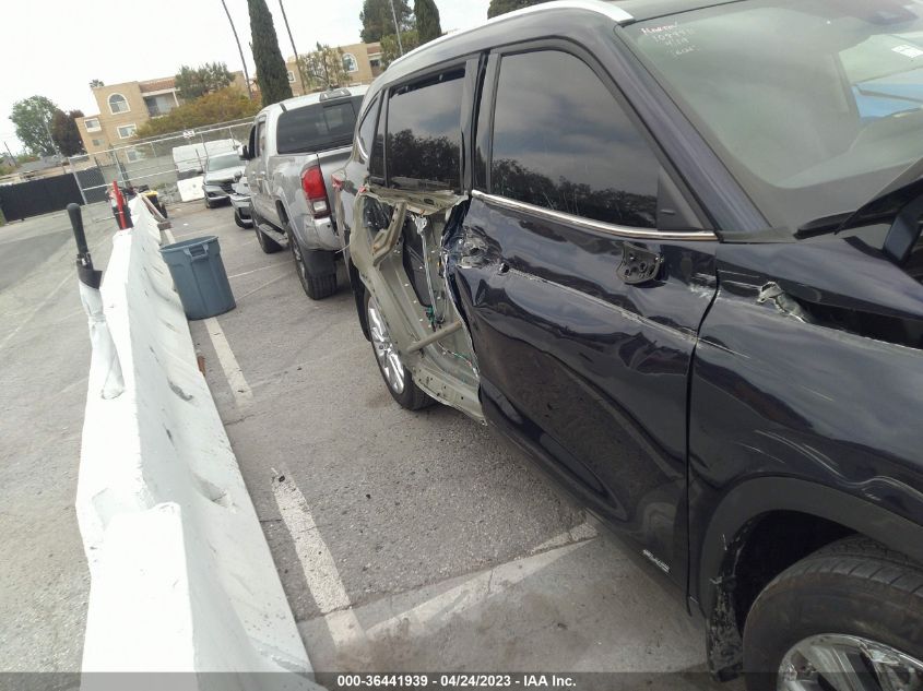 2023 TOYOTA HIGHLANDER HYBRID LIMITED - 5TDXBRCH0PS111458