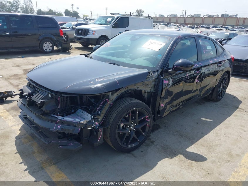 VIN 2HGFE2F54PH513995 2023 HONDA CIVIC SEDAN SPORT