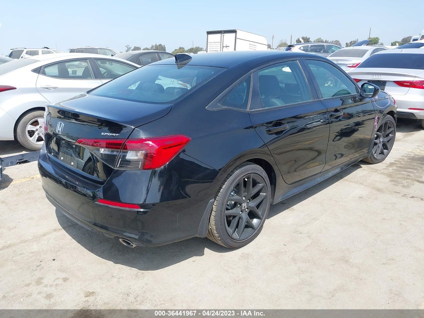 VIN 2HGFE2F54PH513995 2023 HONDA CIVIC SEDAN SPORT