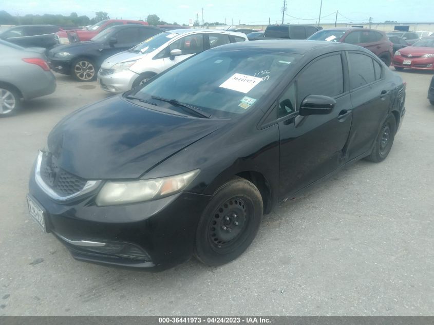 2015 HONDA CIVIC SEDAN LX - 2HGFB2F54FH555963