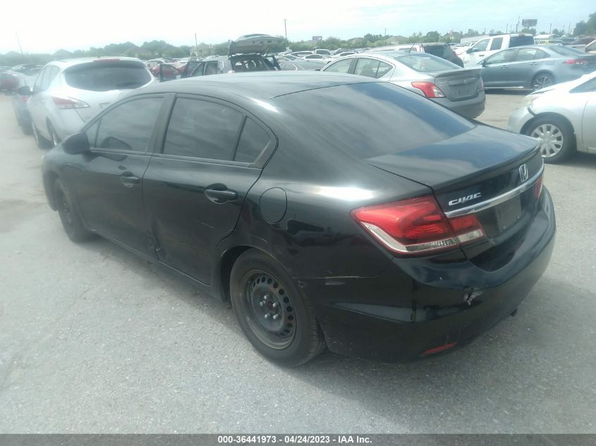 2015 HONDA CIVIC SEDAN LX - 2HGFB2F54FH555963