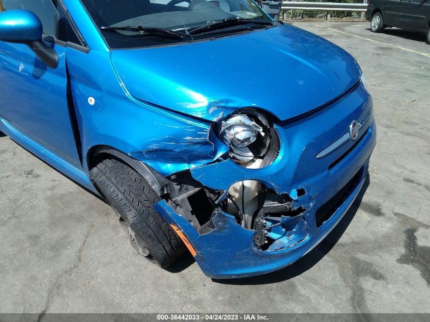 2015 FIAT 500 SPORT - 3C3CFFBR1FT716433