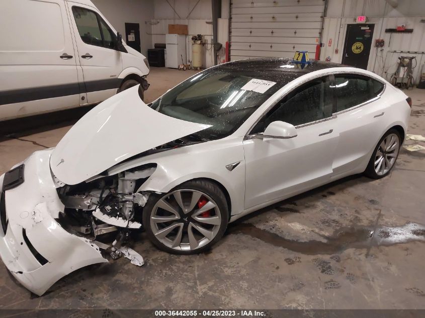 2019 TESLA MODEL 3 LONG RANGE/PERFORMANCE - 5YJ3E1EB6KF487112