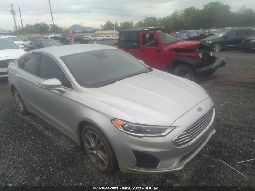 2019 FORD FUSION SEL - 3FA9P0CD4KR150884