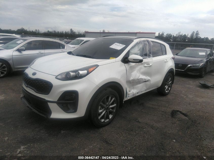 2022 KIA SPORTAGE NIGHTFALL - KNDP63AC4N7010858