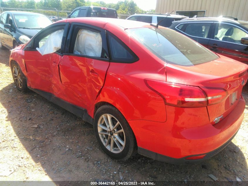 2016 FORD FOCUS SE - 1FADP3F28GL232528