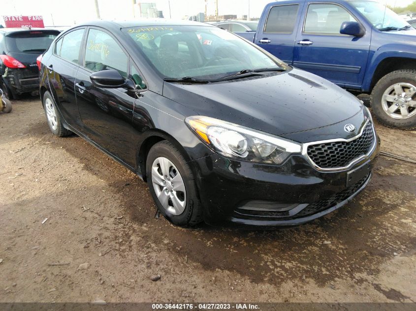 2015 KIA FORTE LX - KNAFK4A6XF5419707