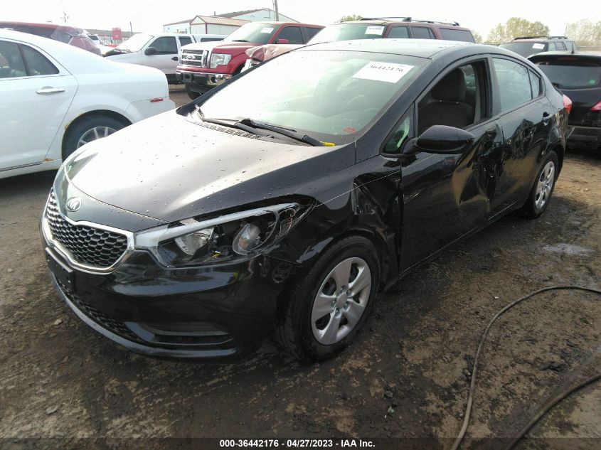 2015 KIA FORTE LX - KNAFK4A6XF5419707