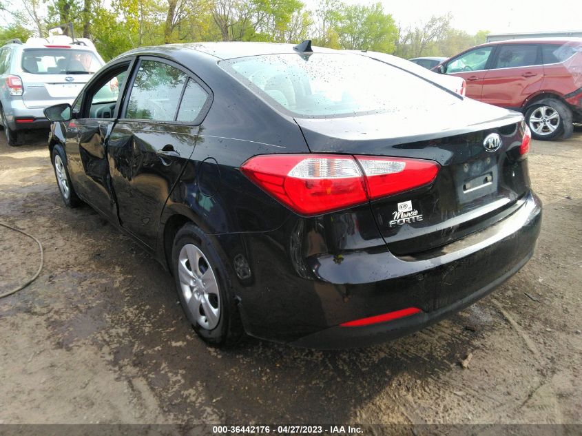2015 KIA FORTE LX - KNAFK4A6XF5419707