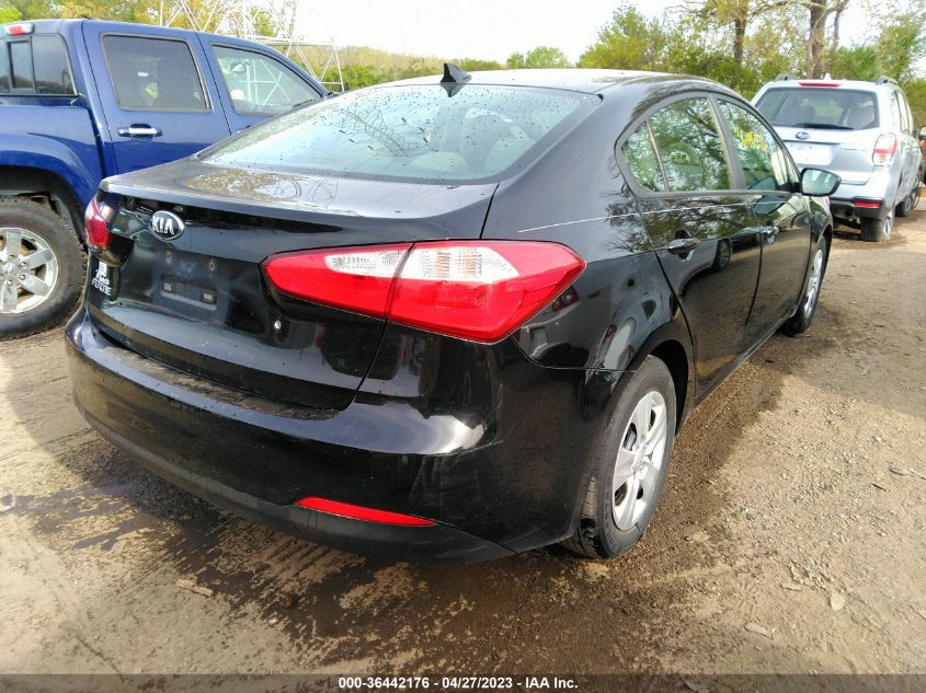 2015 KIA FORTE LX - KNAFK4A6XF5419707