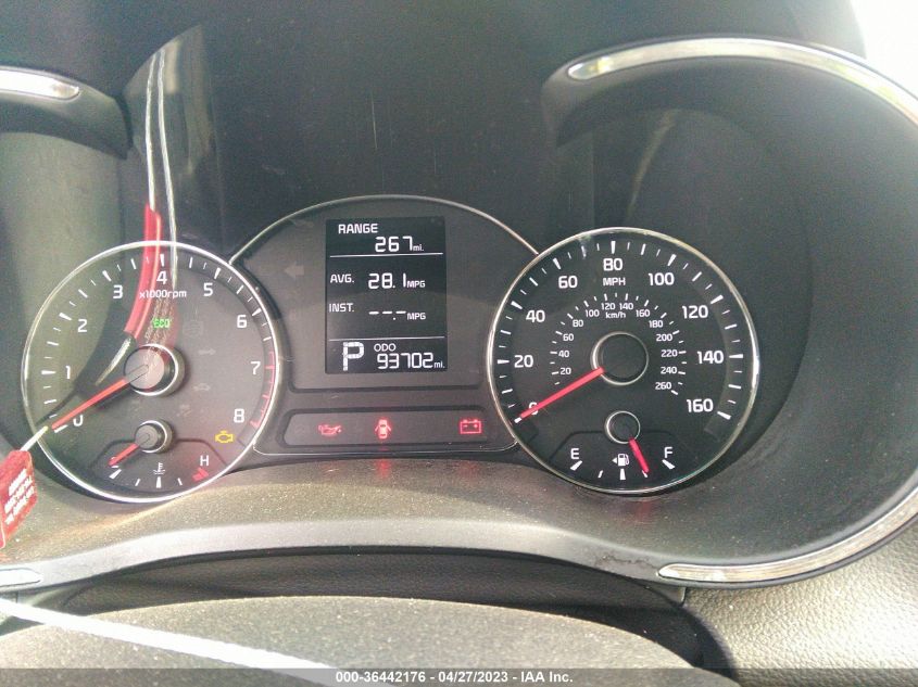 2015 KIA FORTE LX - KNAFK4A6XF5419707