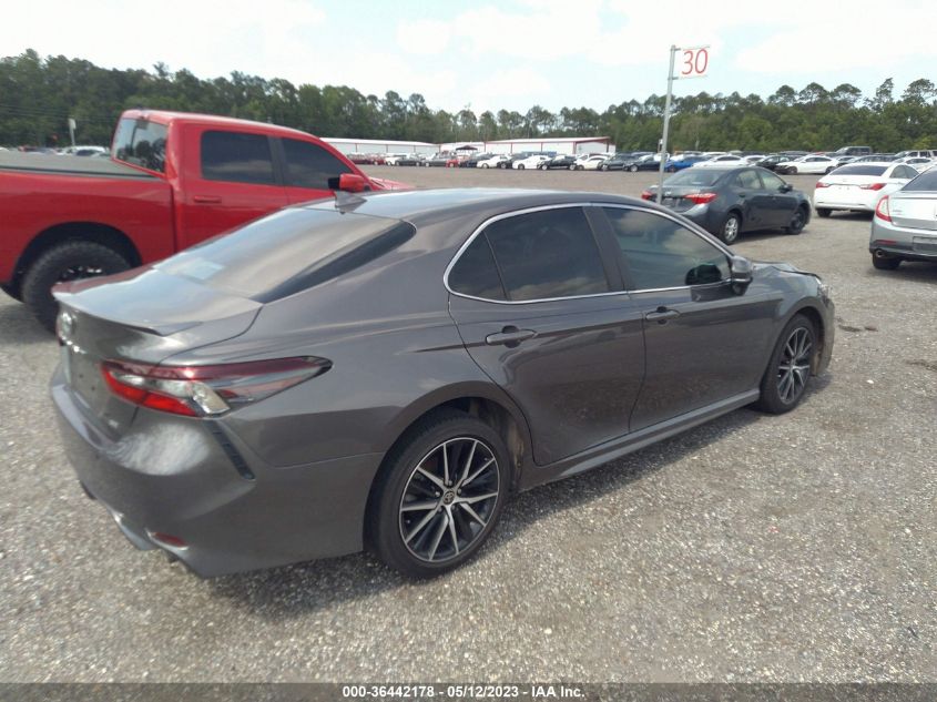 2022 TOYOTA CAMRY SE - 4T1G11AK1NU714894
