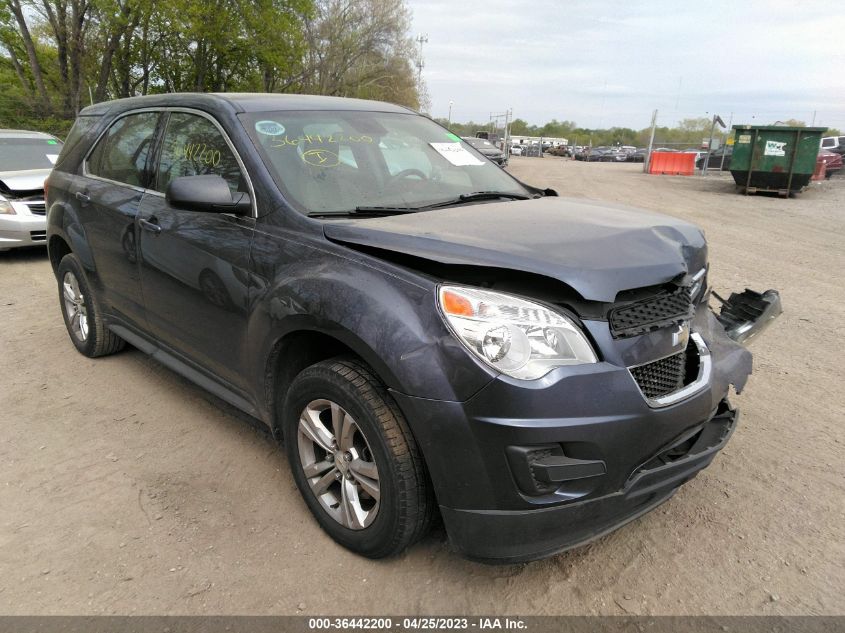 2013 CHEVROLET EQUINOX LS - 2GNALBEK6D6217915