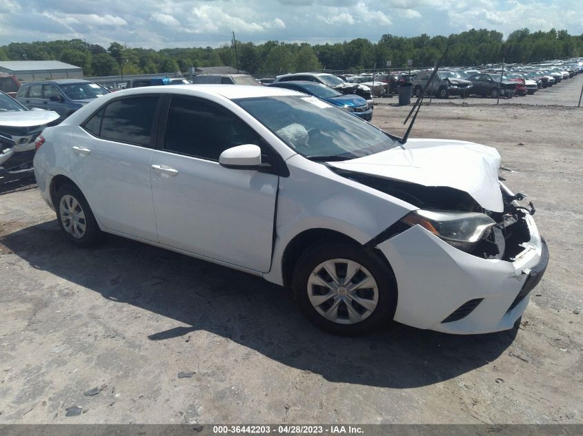 2014 TOYOTA COROLLA L/LE/S/S PLUS/LE PLUS - 2T1BURHE9EC190833