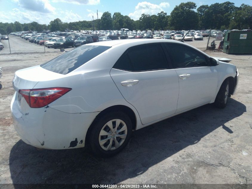 2014 TOYOTA COROLLA L/LE/S/S PLUS/LE PLUS - 2T1BURHE9EC190833