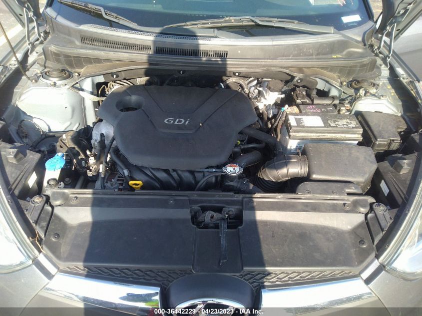 2013 HYUNDAI VELOSTER W/BLACK INT - KMHTC6ADXDU133397