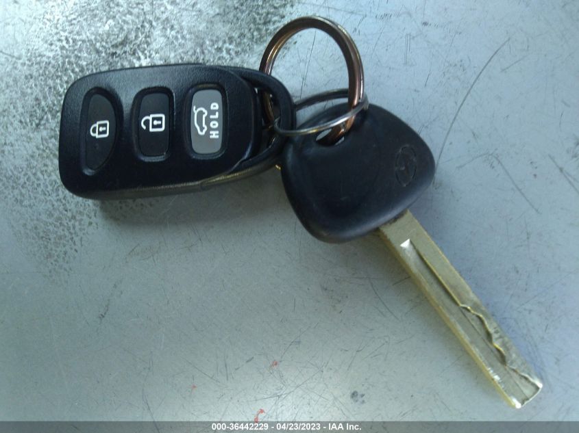 2013 HYUNDAI VELOSTER W/BLACK INT - KMHTC6ADXDU133397