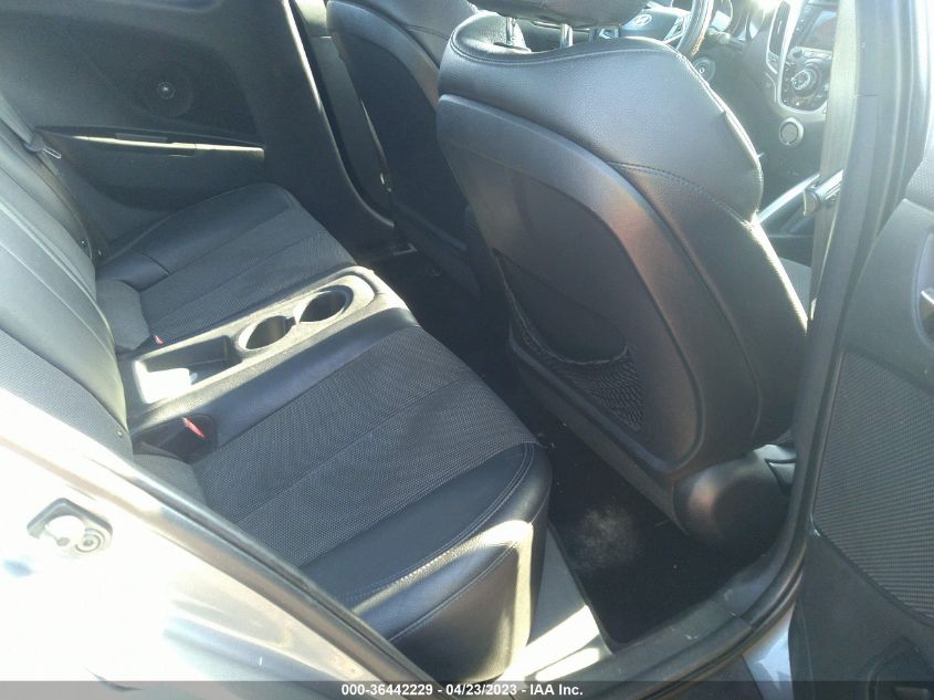 2013 HYUNDAI VELOSTER W/BLACK INT - KMHTC6ADXDU133397
