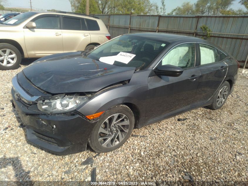 2017 HONDA CIVIC SEDAN EX - 19XFC2F77HE204640
