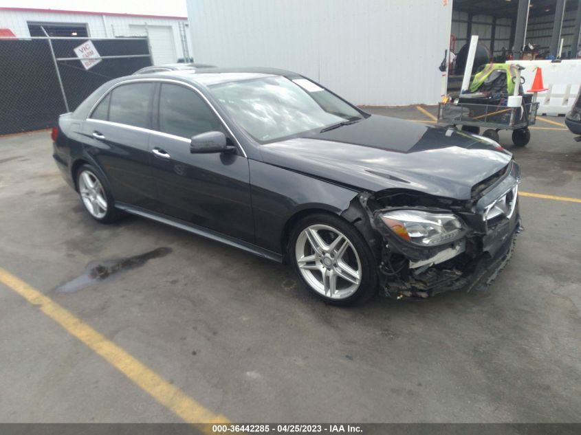 VIN WDDHF5KB2EA801307 2014 MERCEDES-BENZ E-CLASS no.1