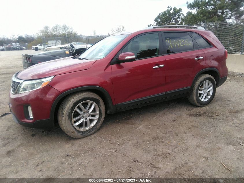 2014 KIA SORENTO LX - 5XYKT4A69EG461516