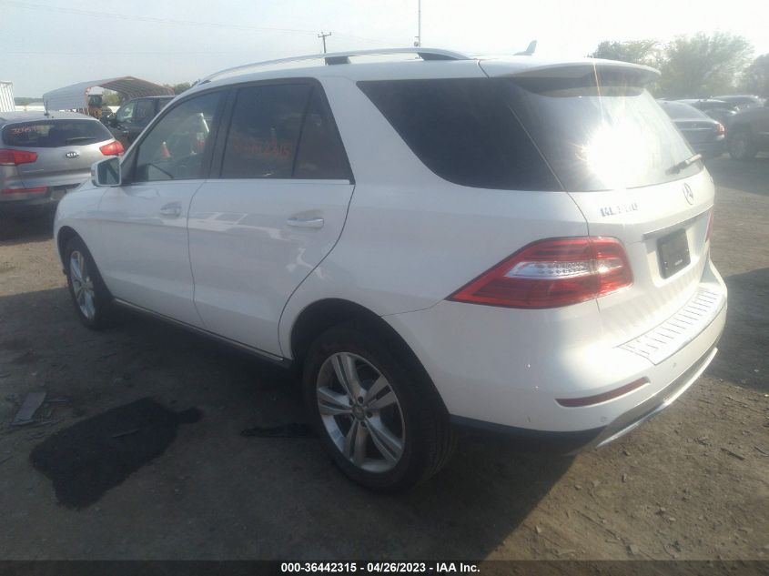 2015 MERCEDES-BENZ M-CLASS ML 350 - 4JGDA5HB0FA595593