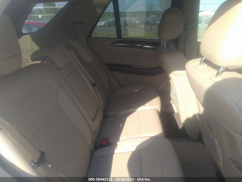 2015 MERCEDES-BENZ M-CLASS ML 350 - 4JGDA5HB0FA595593