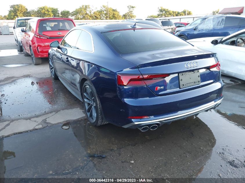 2018 AUDI S5 COUPE PRESTIGE - WAUR4AF54JA039154