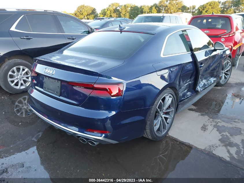 2018 AUDI S5 COUPE PRESTIGE - WAUR4AF54JA039154
