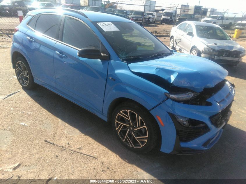 2022 HYUNDAI KONA N LINE - KM8K3CA37NU858930