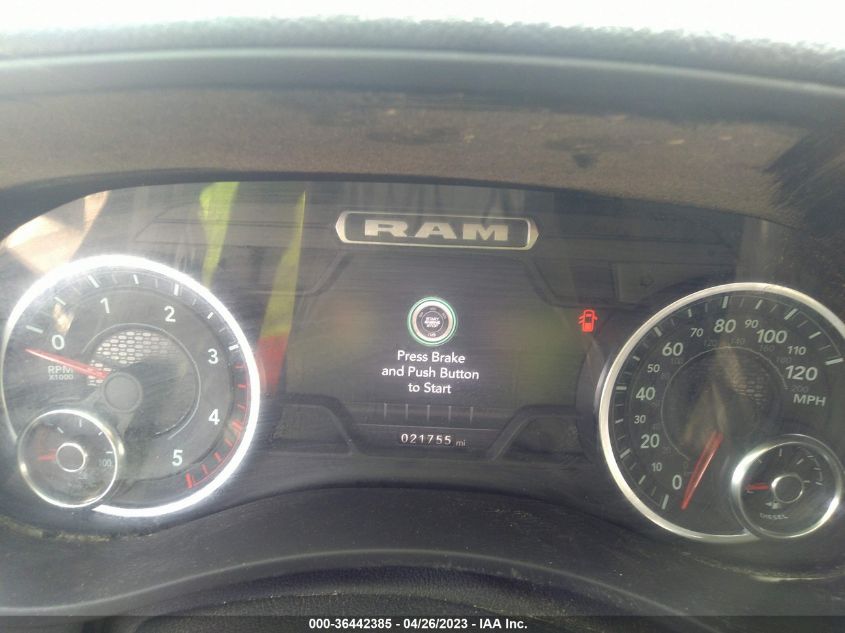 2022 RAM 2500 TRADESMAN - 3C6UR5HL5NG268670